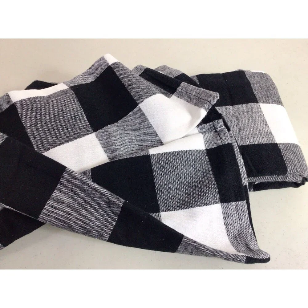 Buffalo Plaid Large Tablecloth Cotton 60 X 102 inches New